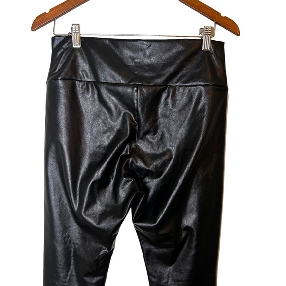 SPANX Women’s Faux Leather High Waisted Leggings - Picture 8 of 12